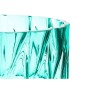 Jarrón Tallado Turquesa Cristal 13 x 26,5 x 13 cm (6 Unidades) de Gift Decor, Jarrones - Ref: S3626487, Precio: 61,46 €, Desc...