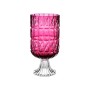 Vase Engraving Dark pink Crystal 13 x 26,5 x 13 cm (6 Units) by Gift Decor, Vases - Ref: S3626489, Price: 61,46 €, Discount: %