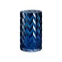 Vase Taillé Epis Bleu Verre 11,3 x 19,5 x 11,3 cm (6 Unités) de Gift Decor, Vases - Réf : S3626495, Prix : 52,62 €, Remise : %