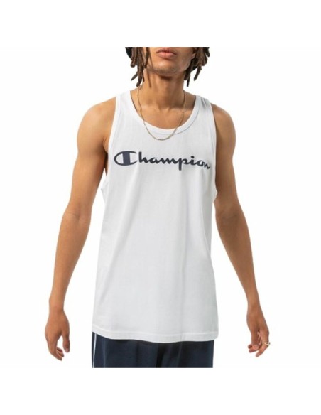 Ärmelloses Herren-T-Shirt Champion Tank Top Weiß | Tienda24 Tienda24.eu