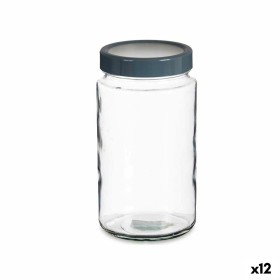 Jar Grey polypropylene 2 L 11,5 x 21 x 11,5 cm (12 Units) by Vivalto, Food storage - Ref: S3626535, Price: 34,24 €, Discount: %