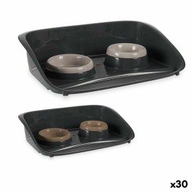 Mangeoir pour animaux polypropylène 32,5 x 10 x 46,5 cm (30 Unités) de Mascow, Assiettes - Réf : S3626547, Prix : 121,40 €, R...