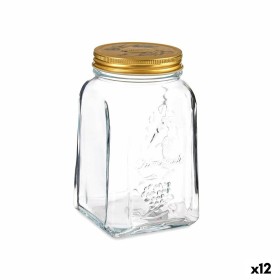 Bote Home ESPRIT Amarelo Verde Natural Cortiça Silicone Vidro de Borosilicato Shabby Chic 1 L (4 Unidades) | Tienda24 - Global Online Shop Tienda24.eu