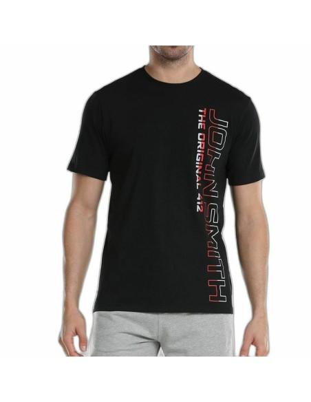 Herren Kurzarm-T-Shirt John Smith Jalde Schwarz | Tienda24 Tienda24.eu