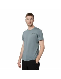 Camisola de Manga Curta Homem New Balance Sport Essentials Cinzento claro | Tienda24 Tienda24.eu