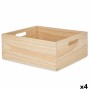 Caja Decorativa Madera de pino 31 x 14 x 36 cm (4 Unidades) | Tienda24 - Global Online Shop Tienda24.eu