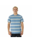 T-shirt Rip Curl Surf Revival Stripe Aquamarine Men | Tienda24 Tienda24.eu