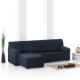 Capa para chaise longue de braço curto esquerdo Eysa ROC Azul 120 x 120 x 360 cm de Eysa, Sofás - Ref: D1607216, Preço: 182,3...