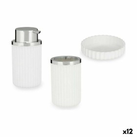 Bath Set White Plastic (12 Units) by Berilo, Bathroom Accessory Sets - Ref: S3626664, Price: 51,09 €, Discount: %