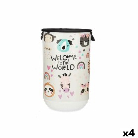 Laundry Basket Children's animals Plastic 40 L 34 x 52,5 x 34 cm (4 Units) by Kipit, Laundry Baskets - Ref: S3626672, Price: ...