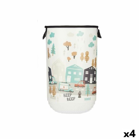 Panier à linge Enfant Route Plastique 40 L 34 x 52,3 x 34 cm (4 Unités) | Tienda24 - Global Online Shop Tienda24.eu