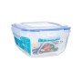 Porta pranzo Ermetico Quadrato Trasparente polipropilene 1,5 L 17 x 10 x 17 cm (12 Unità) | Tienda24 - Global Online Shop Tienda24.eu