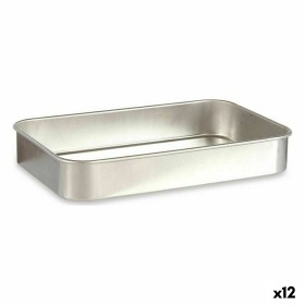 Assadeira Prateado Alumínio 23,5 x 6 x 36 cm (12 Unidades) de Kinvara, Tabuleiros de forno - Ref: S3626689, Preço: 72,06 €, D...