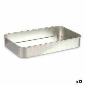 Assadeira Prateado Alumínio 41 x 6,5 x 26 cm (12 Unidades) de Kinvara, Tabuleiros de forno - Ref: S3626690, Preço: 93,22 €, D...