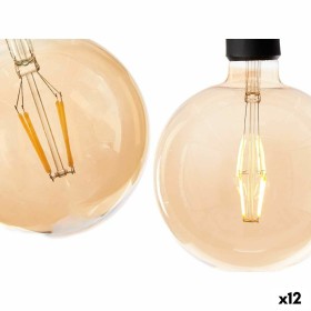 LED lamp Vintage E27 Transparent 4 W 14 x 19 x 14 cm (12 Units) by Gift Decor, LED Bulbs - Ref: S3626711, Price: 104,39 €, Di...