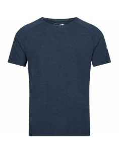 Camiseta de Manga Corta Hombre Regatta Ambulo Azul de Regatta, Hombre - Ref: S64109932, Precio: 21,10 €, Descuento: %