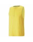 T-Shirt para Homem sem Mangas Puma Studio Yogini Lite Amarelo | Tienda24 Tienda24.eu