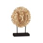 Figura Decorativa León Negro Dorado 28 x 38,5 x 11,5 cm (4 Unidades) de Gift Decor, Adornos - Ref: S3626815, Precio: 65,39 €,...