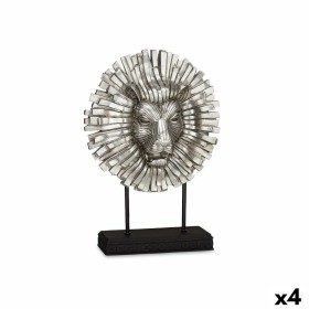 Statua Decorativa Leone Argentato 28 x 38,5 x 11,5 cm (4 Unità) di Gift Decor, Soprammobili - Rif: S3626816, Prezzo: 65,39 €,...