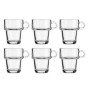 Cup Stackable Transparent Glass 270 ml (24 Units) by Vivalto, Cups - Ref: S3626866, Price: 23,41 €, Discount: %