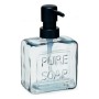 Dispensador de Jabón Pure Soap 250 ml Cristal Negro Plástico (12 Unidades) de Berilo, Soportes y dispensadores - Ref: S362689...