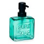 Soap Dispenser Pure Soap 250 ml Crystal Green Plastic (12 Units) | Tienda24 - Global Online Shop Tienda24.eu