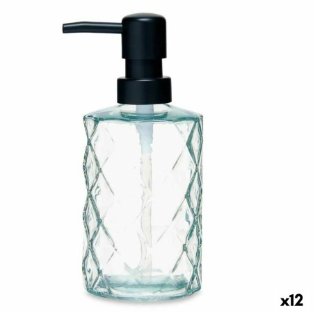 Dispensador de Jabón Diamante Cristal Transparente Plástico 410 ml (12 Unidades) de Berilo, Soportes y dispensadores - Ref: S...