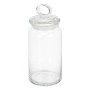 Jar Kitchen 9,8 x 23,4 x 9,8 cm Transparent Silicone Glass 1,1 L (6 Units) | Tienda24 - Global Online Shop Tienda24.eu