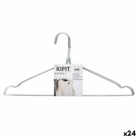 Conjunto de Cabides 40 x 1 x 20 cm Prateado Metal (24 Unidades) de Kipit, Cabides - Ref: S3626916, Preço: 34,92 €, Desconto: %