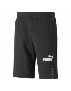 Pantaloncino Sportivo Puma Essentials Block Tape Nero da Puma, Uomo - Ref: S64110002, Precio: 43,02 €, Descuento: %