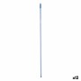 Broom handle Stripes 2,3 x 130 x 2,3 cm Blue Metal (12 Units) by BigBuy Home, Sweeping supplies - Ref: S3626955, Price: 17,64...