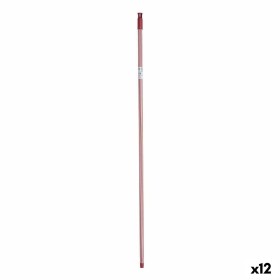 Broom handle Stripes 2,3 x 130 x 2,3 cm Red Metal (12 Units) by BigBuy Home, Sweeping supplies - Ref: S3626957, Price: 16,95 ...