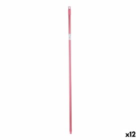 Broom handle 2,3 x 130 x 2,3 cm Pink Metal (12 Units) by BigBuy Home, Sweeping supplies - Ref: S3626959, Price: 17,64 €, Disc...