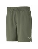 Sport Shorts Puma Studio Foundation grün Olive | Tienda24 Tienda24.eu