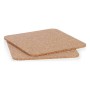 Trivet set Table Mat Natural Cork 18 x 0,5 x 18 cm (12 Units) by Kinvara, Place Mats - Ref: S3626977, Price: 18,80 €, Discoun...