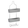 Portaoggetti da Doccia 28 x 60 x 14 cm Grigio Metallo Plastica (6 Unità) di Berilo, Accessori per la doccia - Rif: S3626989, ...