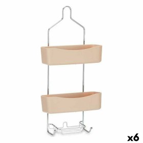 Shower Hanger 28 x 60 x 14 cm Beige Metal Plastic (6 Units) by Berilo, Shower accessories - Ref: S3626990, Price: 51,47 €, Di...