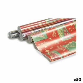 Papel de Embrulho Merry Christmas 70 x 200 cm (50 Unidades) de Krist+, Papel de embrulho - Ref: S3626999, Preço: 34,74 €, Des...