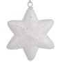 Ensemble Décorations de Noël Étoile Blanc 6,5 x 6,5 x 2 cm (24 Unités) de Krist+, Noël - Réf : S3627019, Prix : 30,53 €, Remi...