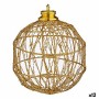 Set de Bolas de Navidad Troquelado 10 cm Dorado Metal (12 Unidades) de Krist+, Navidad - Ref: S3627020, Precio: 32,84 €, Desc...