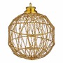 Set de Bolas de Navidad Troquelado 10 cm Dorado Metal (12 Unidades) de Krist+, Navidad - Ref: S3627020, Precio: 32,84 €, Desc...