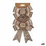 Fiocco Decorazione Natalizia Bronce PVC 15 x 4 x 16 cm (12 Unità) | Tienda24 - Global Online Shop Tienda24.eu