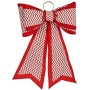 Lazo Adorno Navideño 40 x 60 cm Blanco Rojo PVC (6 Unidades) de Krist+, Navidad - Ref: S3627049, Precio: 49,96 €, Descuento: %