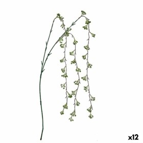 Branche Fleurs Vert Plastique 7 x 5 x 115 cm (12 Unités) de Krist+, Noël - Réf : S3627173, Prix : 27,78 €, Remise : %