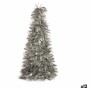 Decorative Figure Christmas Tree Tinsel Silver polypropylene PET 27 x 45,5 x 27 cm (12 Units) | Tienda24 - Global Online Shop Tienda24.eu