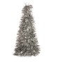 Decorative Figure Christmas Tree Tinsel Silver polypropylene PET 27 x 45,5 x 27 cm (12 Units) | Tienda24 - Global Online Shop Tienda24.eu