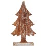 Decorative Figure Christmas Tree Silver Wood 5 x 39 x 21 cm (6 Units) by Krist+, Christmas - Ref: S3627227, Price: 70,03 €, D...