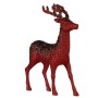 Decorative Figure Christmas Reindeer Red Plastic 15 x 45 x 30 cm (2 Units) | Tienda24 - Global Online Shop Tienda24.eu