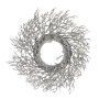 Advent wreathe Branch Silver Plastic 50 x 10 x 50 cm (2 Units) by Krist+, Christmas - Ref: S3627286, Price: 35,37 €, Discount: %