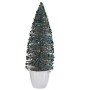 Statua Decorativa Albero di Natale Azzurro Dorato Plastica 10 x 33 x 10 cm (6 Unità) di Krist+, Natale - Rif: S3627307, Prezz...